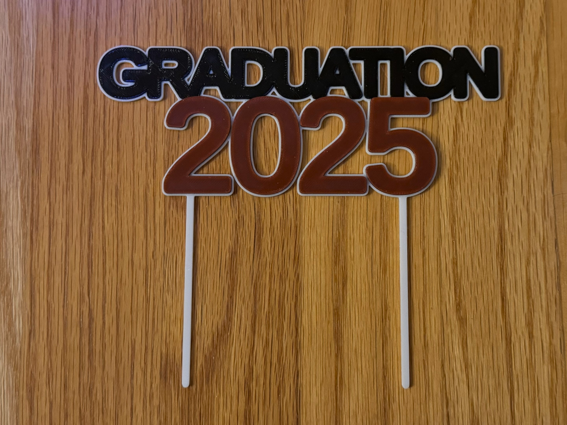 Customizable Cake topper