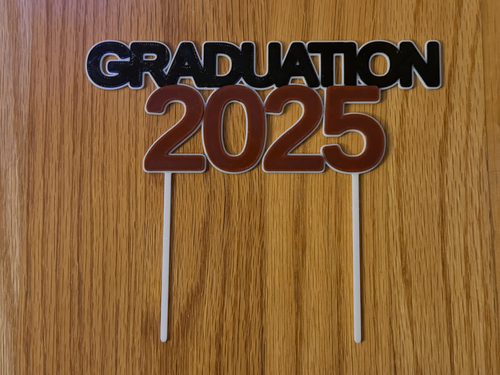 Customizable Cake topper